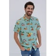 thumbnail image 1 of Disney Lion King Simba Nala Timon Matching Family Hawaiian Button Down Shirt Mens Sizes Medium, 1 of 5
