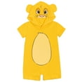 thumbnail image 1 of Disney Lion King Simba Newborn Baby Boys Cosplay Costume Romper 6-9 Months, 1 of 5