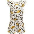 thumbnail image 1 of Disney Lion King Simba Toddler Girls French Terry Sleeveless Romper Toddler to Big Kid, 1 of 5