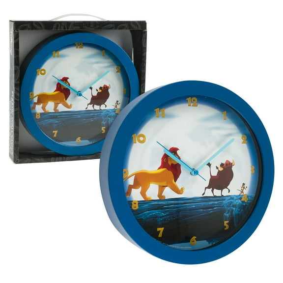 Disney Lion King Wall Clock- 9.5", blue