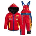 thumbnail image 1 of Disney Little Boys Snowsuit Set - 2 Piece Toy Story, Cars, Mickey Mouse Ski Jacket and Snow Bib (2T-7), 1 of 7