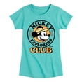 thumbnail image 1 of Disney - Little Explorers Club - Toddler & Youth Girls Short Sleeve Graphic T-Shirt, 1 of 5