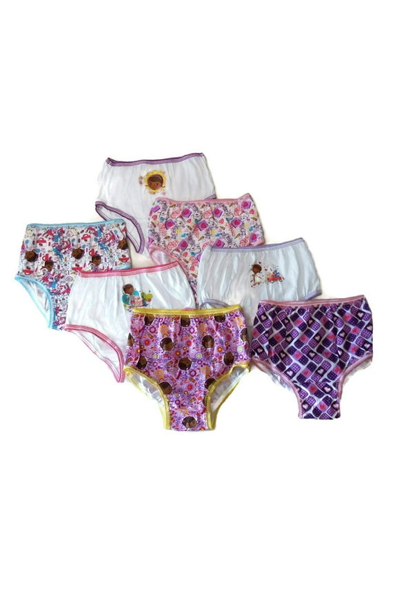 Little Girls' 7-Pack Doc McStuffins Underwear