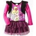 thumbnail image 1 of Disney Little Girls' Tinkerbell Printed Lace Tunic, Purple, 4, 1 of 1