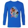thumbnail image 1 of Disney Little Mermaid Ariel Friends & Family Birthday Squad - Long Sleeve T-Shirt for Men - Customized-Navy, 1 of 5