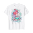 thumbnail image 1 of Disney Little Mermaid Ariel In Shell Watercolor T-Shirt, 1 of 4
