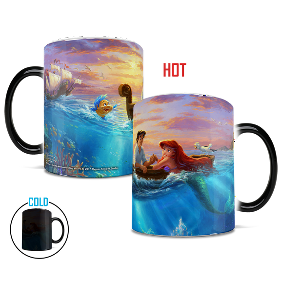 Disney (Little Mermaid Falling in Love) Morphing Mugs Heat-Sensitive Mug