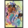 thumbnail image 1 of Disney Little Mermaid - Group Wall Poster, 14.725" x 22.375" Framed, 1 of 6