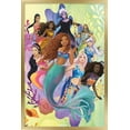 thumbnail image 1 of Disney Little Mermaid - Group Wall Poster, 22.375" x 34" Framed, 1 of 6