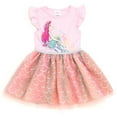 thumbnail image 1 of Disney Little Mermaid Princess Ariel Tulle Dress Toddler to Big Kid, 1 of 5