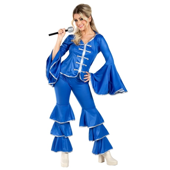 Fun Shack Blue Dancing Queen Womens Halloween Costume For Womens Blue XX-Large
