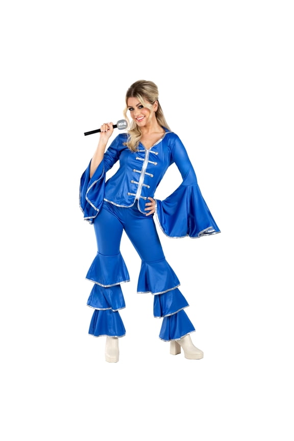 Fun Shack Blue Dancing Queen Womens Halloween Costume For Womens Blue XX-Large