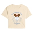 thumbnail image 1 of Disney - Live Everyday Sundae - Juniors Cropped Graphic T-Shirt, 1 of 3