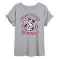 thumbnail image 1 of Disney - Living In The Moment  - Juniors Ideal Flowy Muscle T-Shirt, 1 of 5