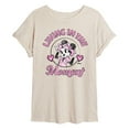thumbnail image 1 of Disney - Living In The Moment  - Women's Oversized T-Shirt, 1 of 5