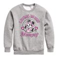 thumbnail image 1 of Disney - Living In The Moment - Toddler & Youth Crewneck Fleece Sweatshirt, 1 of 5