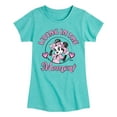 thumbnail image 1 of Disney - Living In The Moment - Toddler & Youth Girls Short Sleeve Graphic T-Shirt, 1 of 5