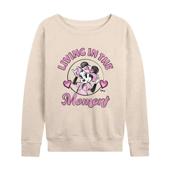 Disney - Living In The Moment - Women's Lightweight French Terry Long Sleeve Shirt