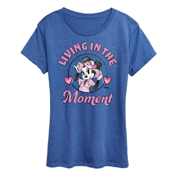 Disney - Living In The Moment - Women's Short Sleeve Graphic T-Shirt