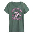 thumbnail image 1 of Disney - Living In The Moment - Women's Short Sleeve Graphic T-Shirt, 1 of 6