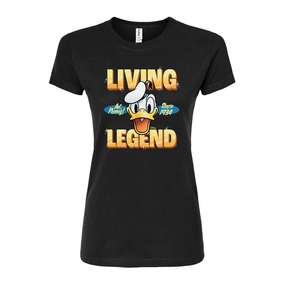 Disney - Living Legend 1934 - Juniors Fitted Graphic T-Shirt