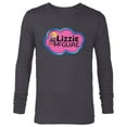 thumbnail image 1 of Disney Lizzie McGuire Animated Lizzie Logo - Long Sleeve T-Shirt for Men -Customized-Charcoal Heather, 1 of 5