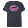 thumbnail image 1 of Disney Lizzie McGuire Animated Lizzie Logo - Short Sleeve Blended T-Shirt for Adults -Customized-Navy Heather, 1 of 5