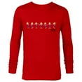 thumbnail image 1 of Disney Lizzie McGuire Animated Lizzie Multi-Pose - Long Sleeve T-Shirt for Men -Customized-New Red, 1 of 5