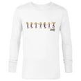 thumbnail image 1 of Disney Lizzie McGuire Animated Lizzie Multi-Pose - Long Sleeve T-Shirt for Men -Customized-White, 1 of 5