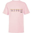 thumbnail image 1 of Disney Lizzie McGuire Animated Lizzie Multi-Pose - Short Sleeve T-Shirt for Kids -Customized-Soft Pink, 1 of 5
