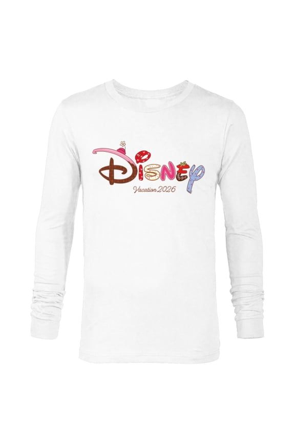 Logo Sweet Treat Hearts Trip Matching Vacation 2026 - Long Sleeve T-Shirt for Men - Customized-White