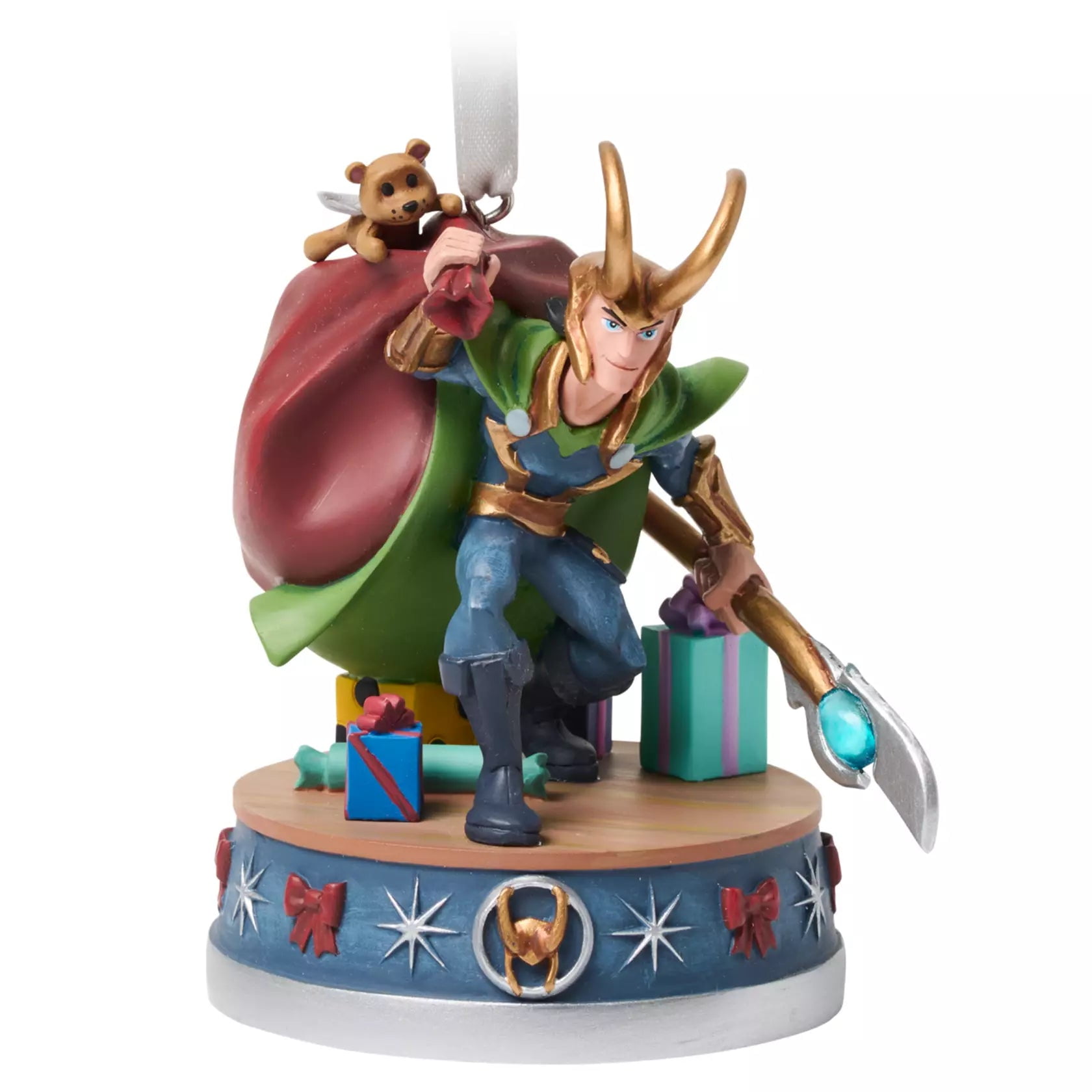 Disney Loki Holiday Light-Up Living Magic Sketchbook Ornament - Walmart.com