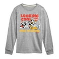 thumbnail image 1 of Disney - Looking Cool For Back To School - Toddler & Youth Long Sleeve Graphic T-Shirt, 1 of 5
