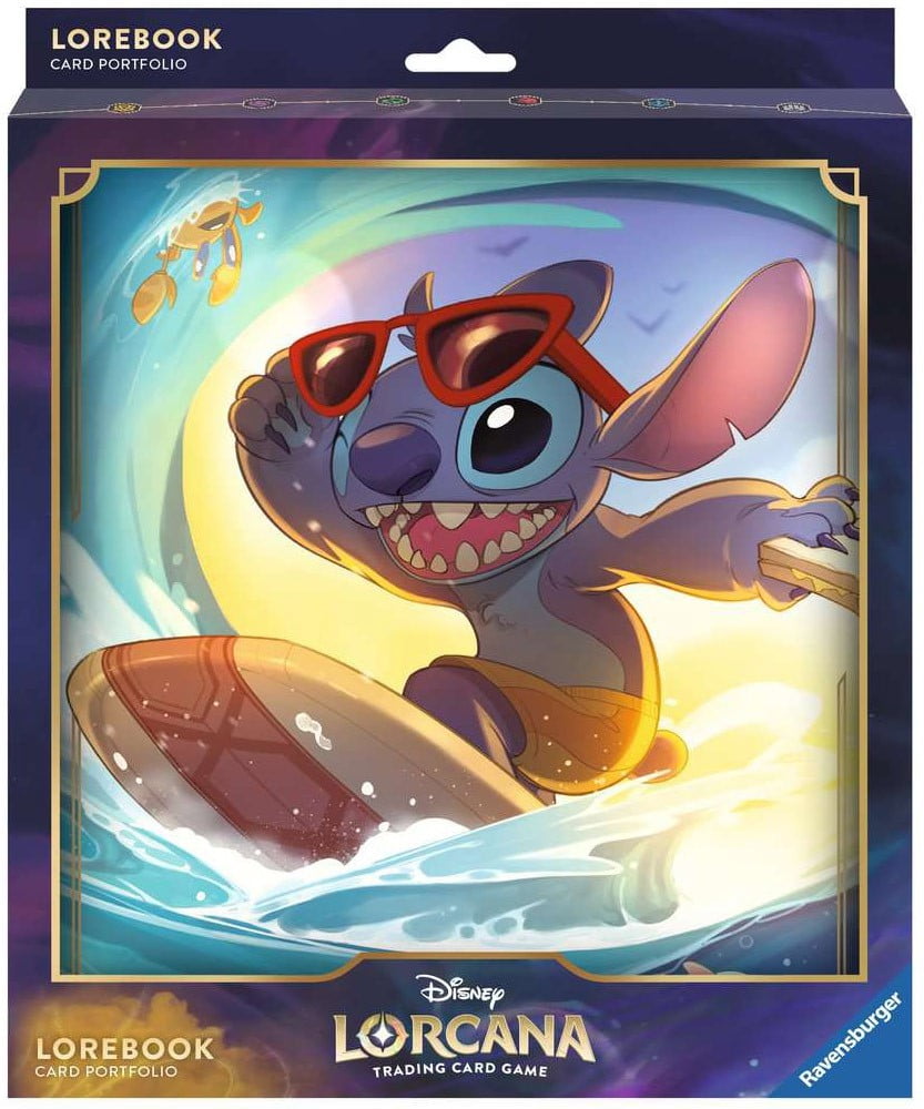 Disney Lorcana Stitch 4-Pocket Folder Portfolio - Character Card