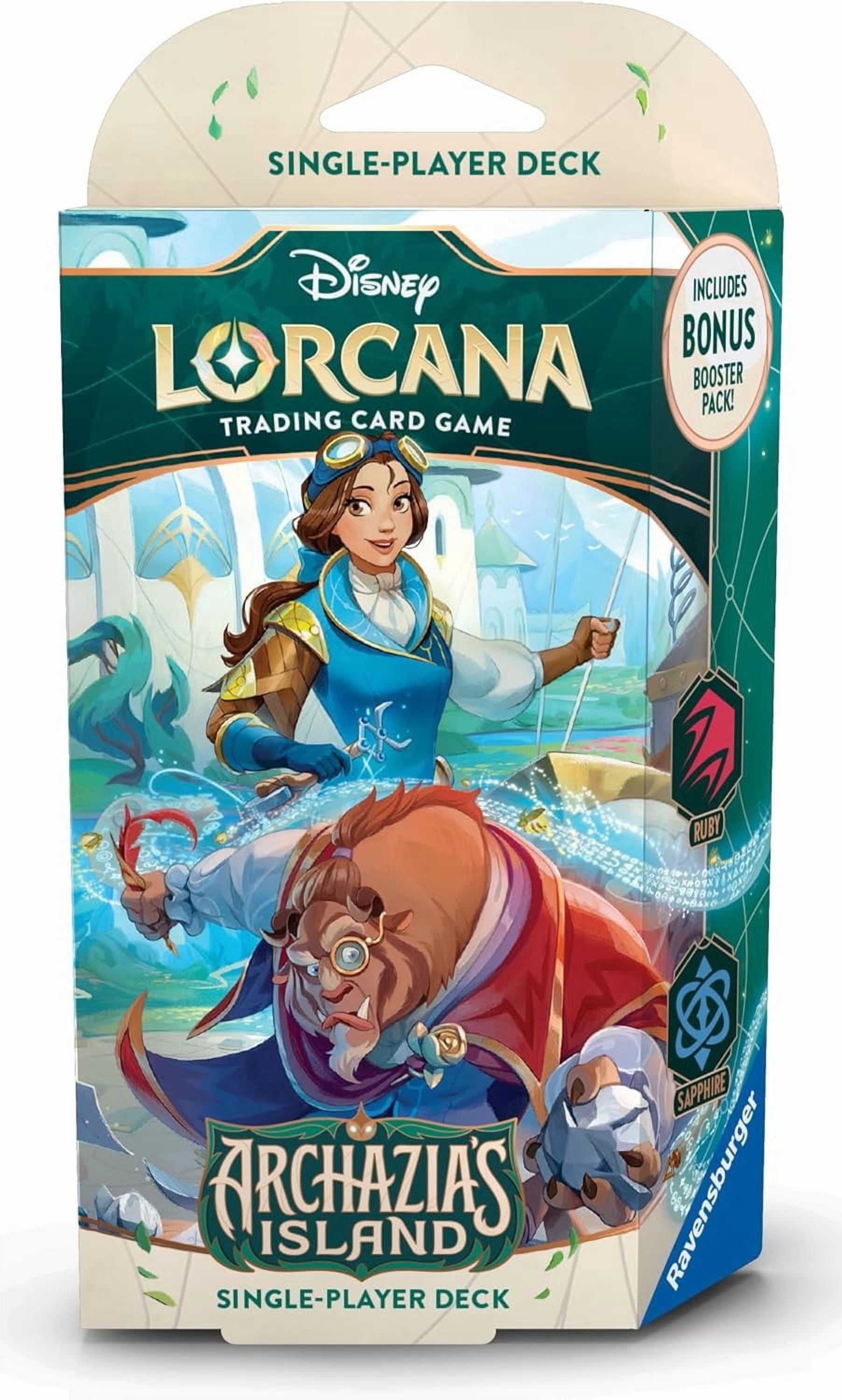 lorcana stitch starter deck Amazon.com: Ravensburger Disney TCG: Collection Set - Edition - Includes 4 Winterspell Booster Packs, Rock Star Card Portfolio and Glimmer Foil Promo start a collection Disney Lorcana Reign of Jafar
