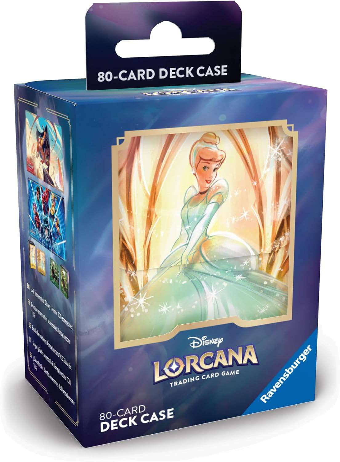 lorcana card deck box Lorcana: Reign of Jafar Keep your cards safe and organized in style with this durable and practical deck box from Lorcana Disney Lorcana Deck Box |