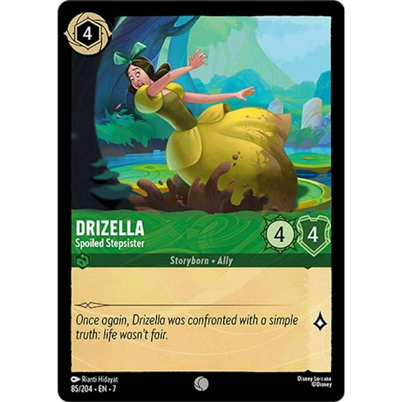 Disney Lorcana Archazia's Island Common Drizella - Spoiled Stepsister #85