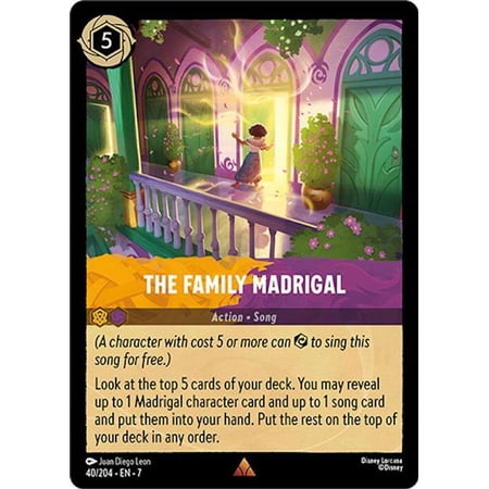 Disney Lorcana Archazia's Island Rare The Family Madrigal #40