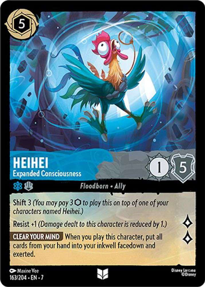 Lorcana Heihei #163 - Trading card vendors for hobby shops