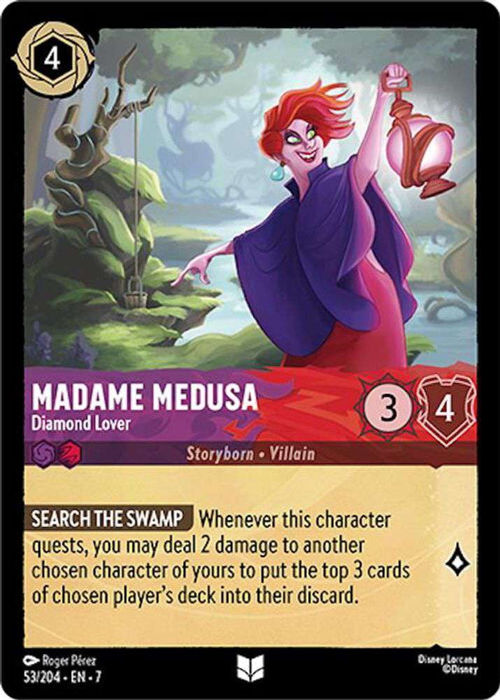 mtg final fantasy micro center Lorcana - Yzma (Above It All) - 68/204 - Super Rare main image 1