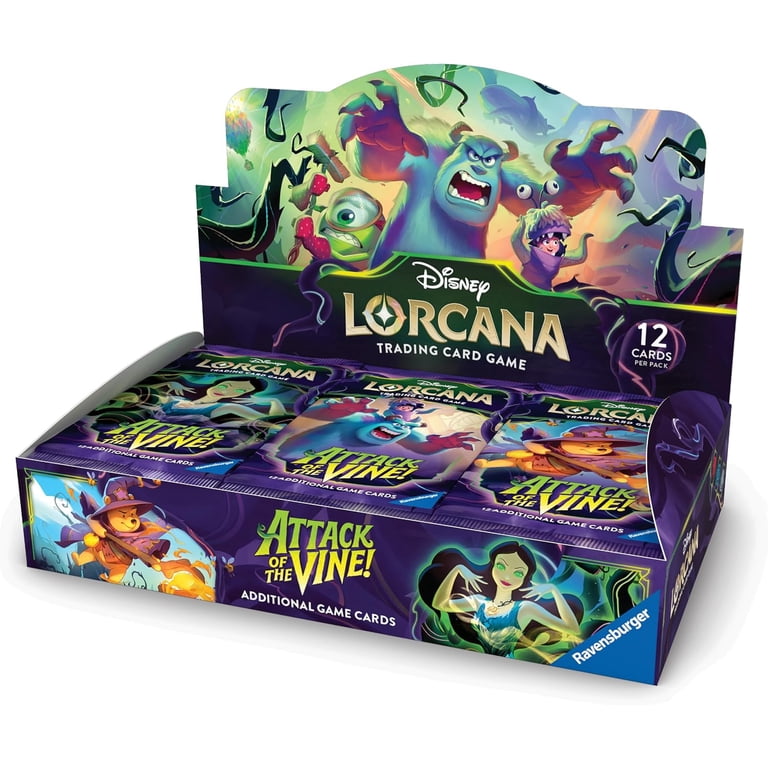 Disney LORCANA ヴインズ・アタック ブースターBOX 5個セット Ravensburger Disney Lorcana TCG: Attack of the Vine! Booster Pack