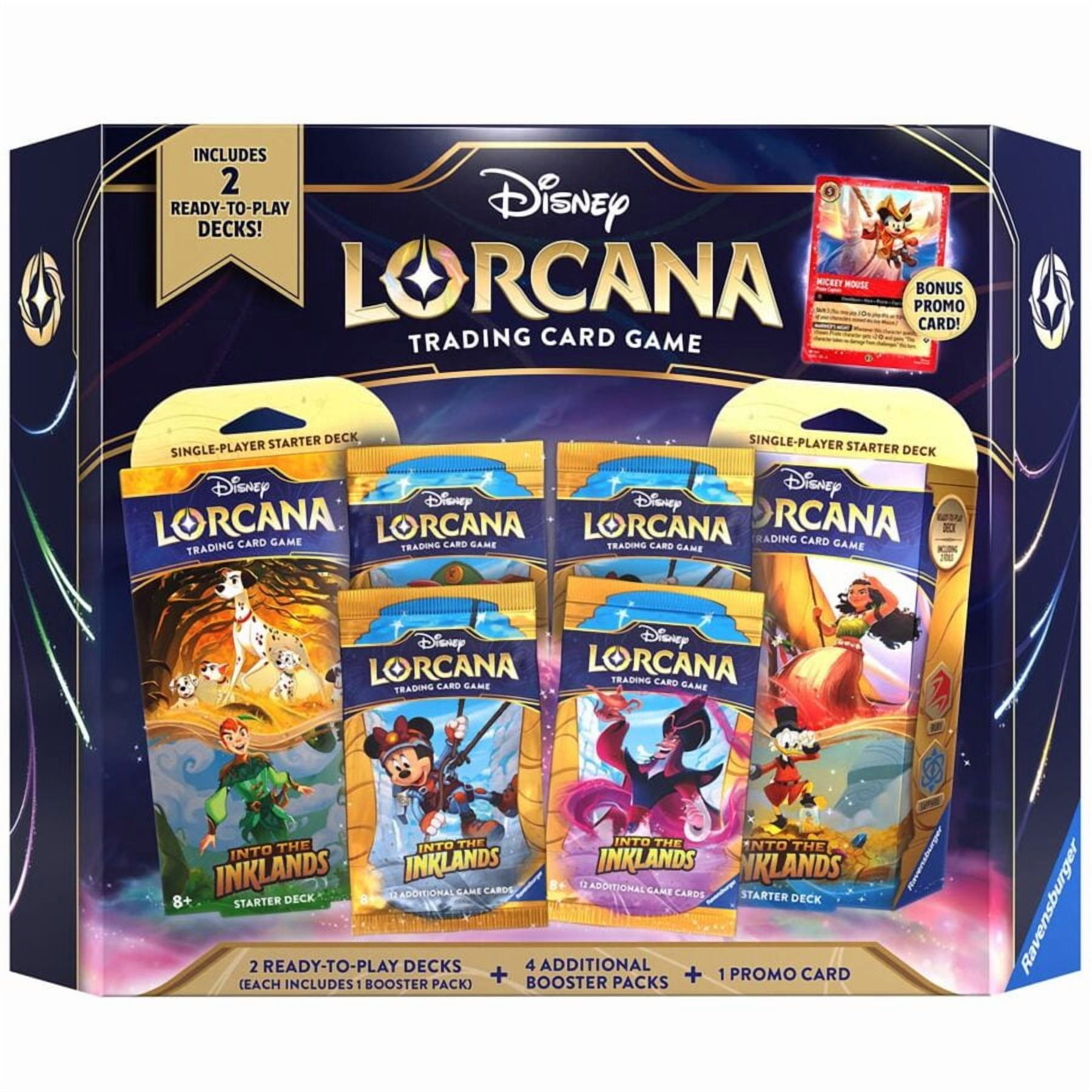Ravensburger Disney Lorcana Trading Card Game Bundle