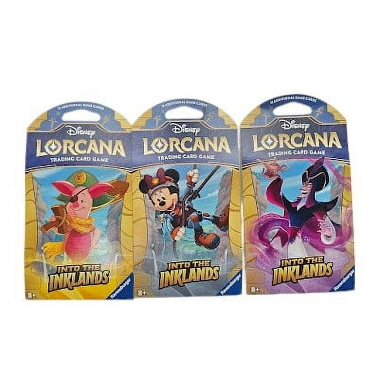 Disney Lorcana: Into the Inklands Chapter 3 Sleeved Booster Pack