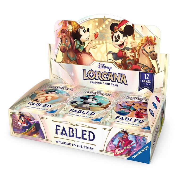Disney Lorcana TCG: Fabled Booster Box - 24 Packs - Walmart.com