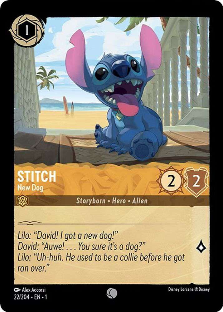 lorcana stitch starter deck 2 cards of rare Disney Lorcana's Stitch Collector Starter