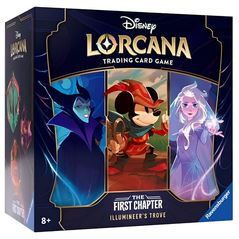 Illumineer's Trove(箱+グッズのみ) 3種セット (1) Lorcana Collector Trove - Booster Packs (8), Deck Boxes (2