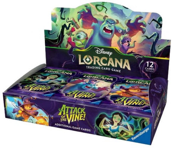 Disney Lorcana Trading Card Game Attack of the Vine! Booster Box (24 Packs)