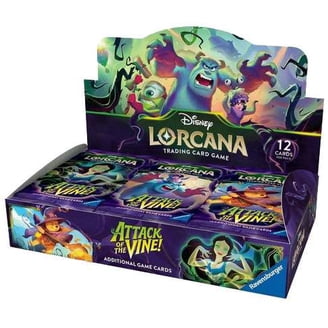 walmart disney lorcana booster box Break Tradition Acrylic Display Case - Compatible with Lorcana TCG Booster Boxes Each individually wrapped booster pack contains a total of 12 cards Ravensburger Disney Lorcana TCG: Ursula's