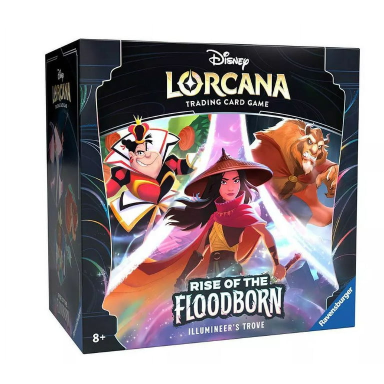 Disney Lorcana Trading Card Game: Rise of the Floodborn Illumineer's Trove  Box