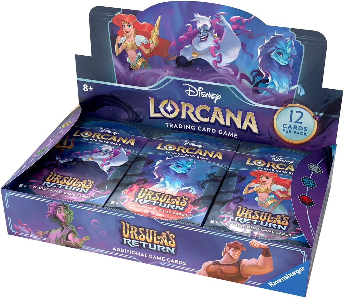 ロルカナ アースラ イルミネーターズ クエスト BOX Ursula' h3T8 Ravensburger Disney Lorcana TCG: Ursula's Return